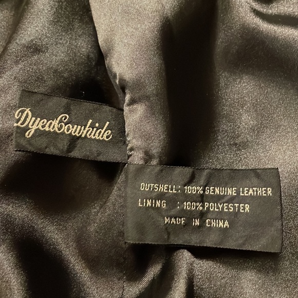 Carlo Amboldi Private Label Leather Jacket XL - Picture 4 of 11